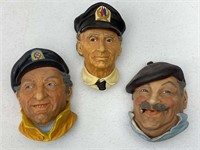 Collectible Heads: Sea Captain, Mariners
