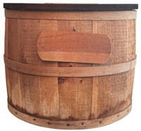 The Maine Bucket Co. Half Barrel Storage