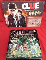 HARRY POTTER CLUE GAME & DISNEY MICKEY TWILIGHT