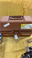 Tackle box with contents