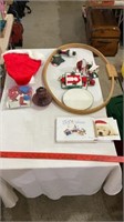 Christmas ornaments, Christmas cards, quilting