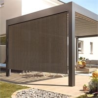 DIFY Outdoor Roller Shade Blinds Roll Up Shade, Ex