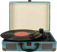 Record Player Vintage 3-Speed Bluetooth