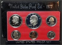 1977 US Mint Proof Set w/ Ike Dollar