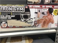 Iron Gym Upper Body Workout Bar