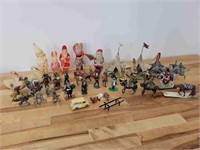 Lot of Assorted Vintage Toys & Lead Soldiers