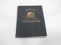 Danger Fighting Men At Work Book