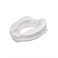 Drive Medical Raised Toilet Seat Without Lid, 2",