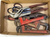 PIPE WRENCHES, CHANNEL LOCKS & MORE