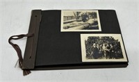 Photo Album w Black & White Photographs - 1890s At