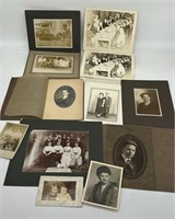 Cabinet Card Photographs - Horse & Carriage Vendin
