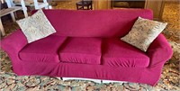 Slipcovered Sofa 80”L