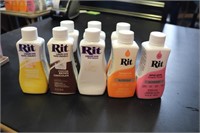 Rit Dye 8 oz bottles, Asst Colors x 8