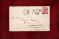 CANADA KEVII COVER MAILED JULY 26 1909 TO ENGLAND