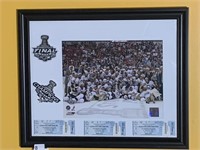 STANLEY CUP CHAMPIONS NHL 2009 W/ (3) TICKETS AND
