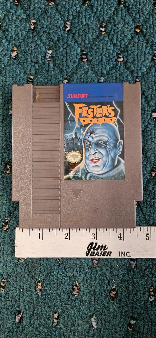 Nintendo NES Fester's Quest Game