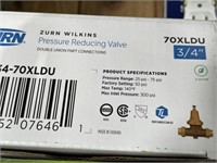 ZURN WILKINS PRESSURE REDUCING VALVE RETAIL $370