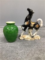 Vase and Horse