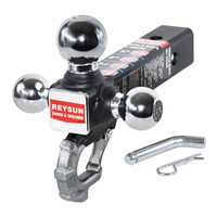 REYSUN Trailer Hitch 864012 Tri Ball Mount with Ho