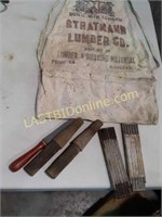 Old Insulator Pins, Carpenter's Apron, more