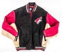 Leather NHL Arizona Coyotes Hockey Jacket