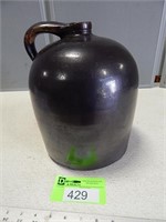 Stoneware jug; small chip on rim