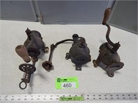 Antique coffee grinder parts