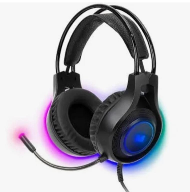 Monster Black LED Gaming Headset