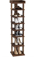 7-Tier Wood Shoe Rack *appears new, may need