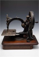 Wilcox & Gibbs Antique Sewing Machine.