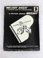 1973 Melody Dicer Game by Mozart in Box
