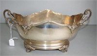 Continental Art Nouveau silver bowl