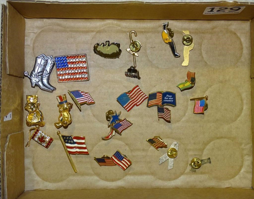 Americana And Other Pins Auctioneers Who Know Auctions Colorado 