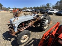 528) 1950 8N Ford Tractor & bushhog