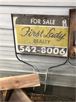 FIRST LADY REALTY FOR SALE SIGN