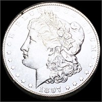 1897-S Morgan Silver Dollar UNCIRCULATED