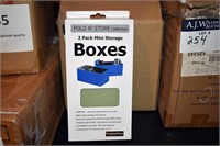 {each} Fold N' Store 2 Pack Mini Storage Set
