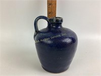 Clay blue jug