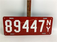 Enamel sign good condition