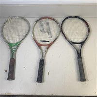 Pro Kennex ,Flame, and Prince Tennis Rackets
