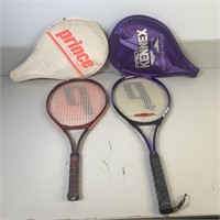 2- Prince Tennis Rackets