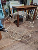 Vtg. Metal Wire Plant Stand