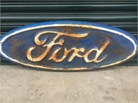 Ford Logo Fibreglass Mancave Sign