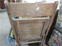 Wood Folding Chair