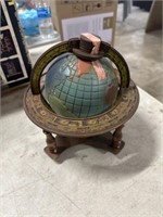 Vintage Jim Beam bottle - globe