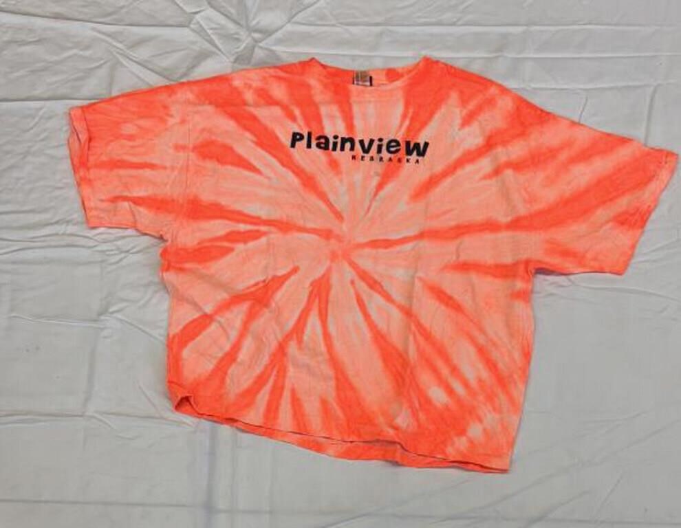 Tie-dye Plainview, Nebraska shirt size XL