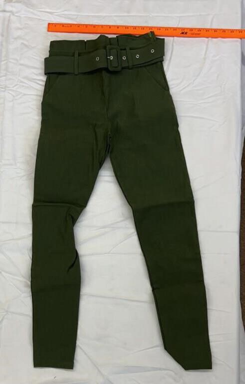 New women’s olive green pants