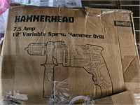 1/2" variable speed hammer drill