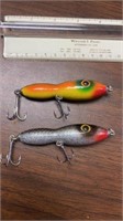 2 COLORFUL FISHING LURES