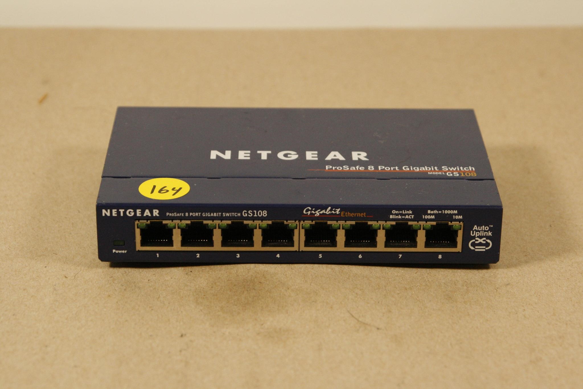 NETGEAR 8 PORT SWITCH